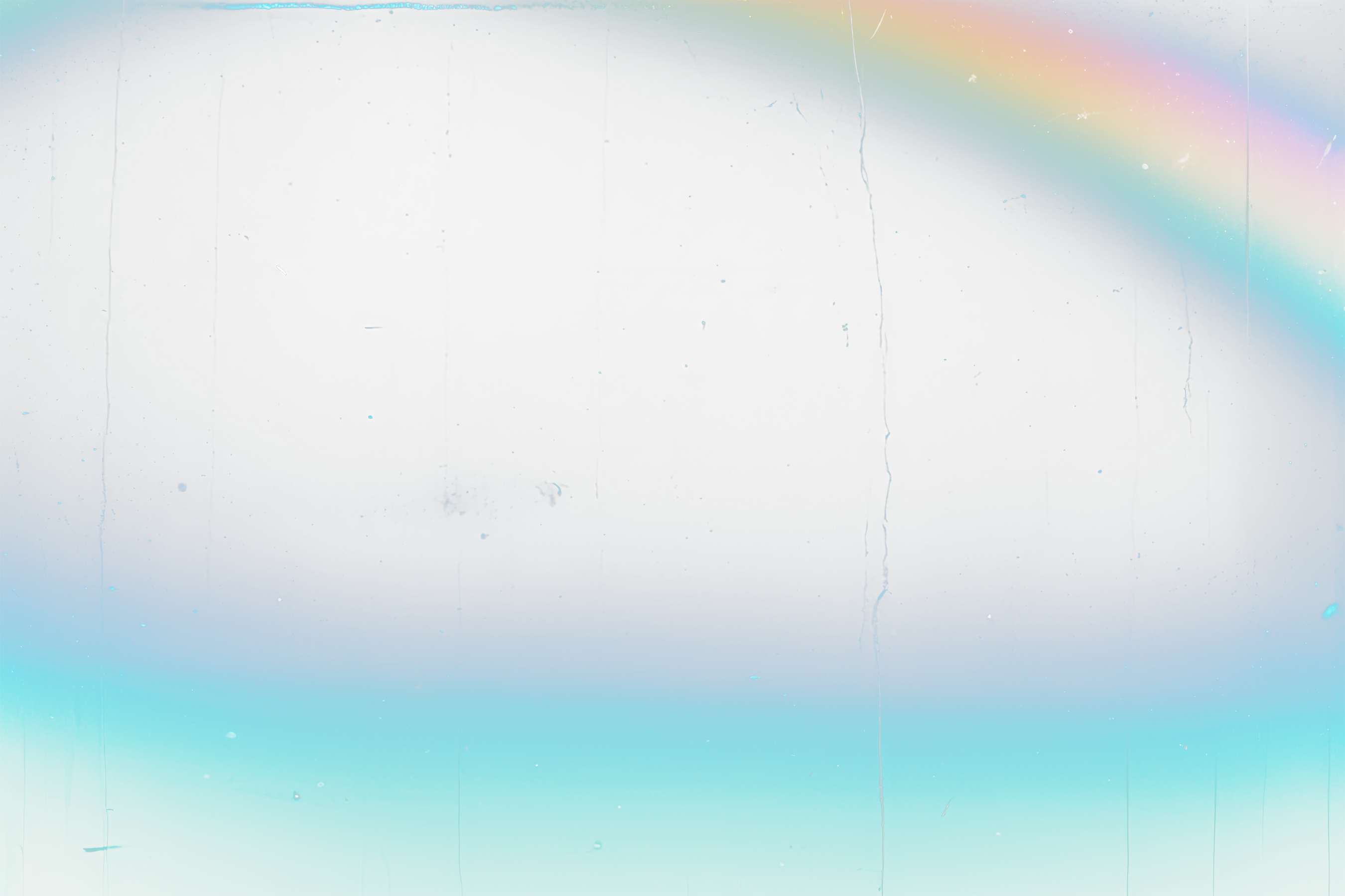 Film texture with rainbow leak overlay effect